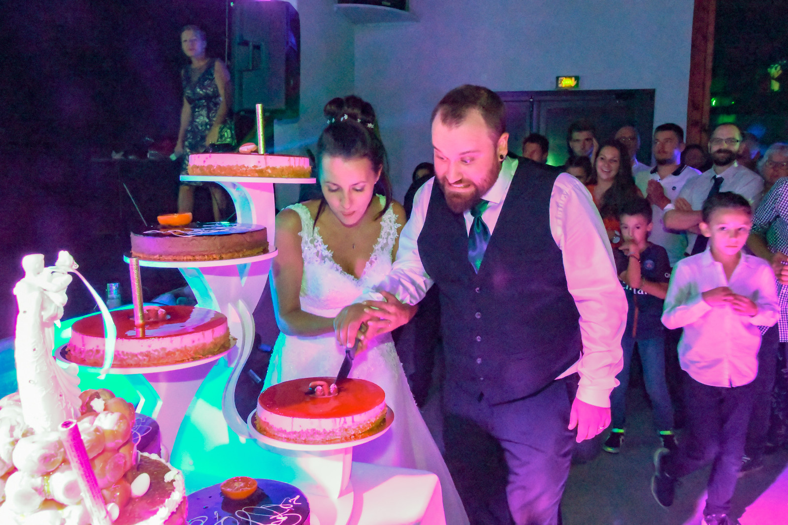 photo mariage soirée